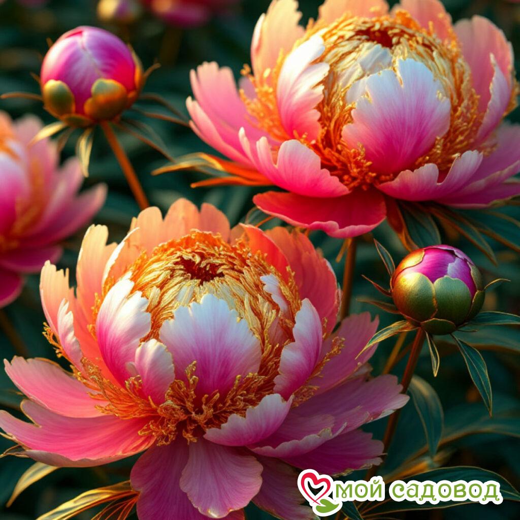 Пион Опаловый Закат